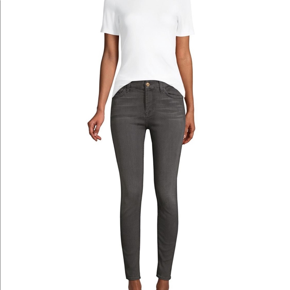 7 for all mankind bair grey jeans. Worn only once